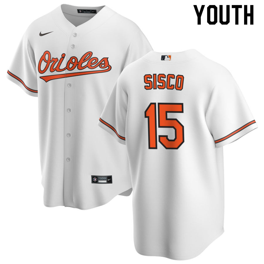 Nike Youth #15 Chance Sisco Baltimore Orioles Baseball Jerseys Sale-White